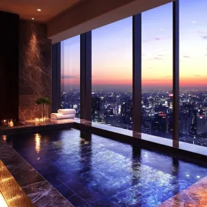Twilight Plunge in the Sky