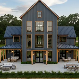 Barn-Inspired Highrise Haven