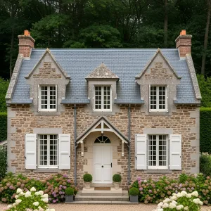 Quaint Abode Nestled Amongst Verdant Greenery