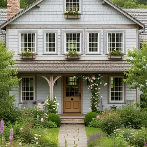 Cottagecore Dreamscape Amid Lavender Fields