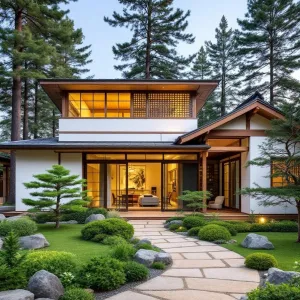 Serenity Dwelling with Pine Guardians