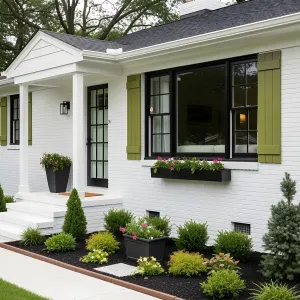 White Ranch Delight: A Splash of Green