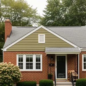 Cottage Couture: Brick and Wood Style