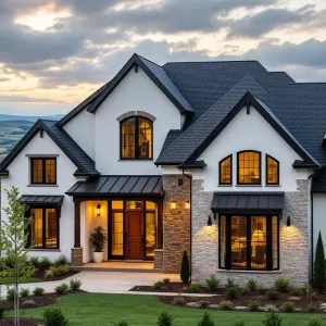 Suburban Castle of Modern Elegance