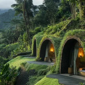 Hobbit Hideaway Amidst the Jungle