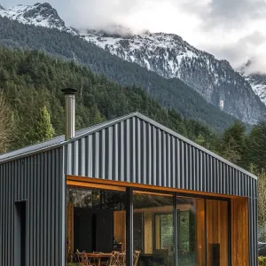 Metallic Mountain Lodge