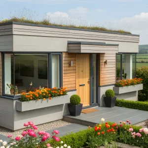 Charming Bungalow with Blossoms Aplenty