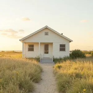 Honey-Light Dunefront Cottage