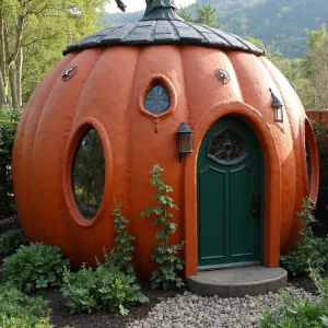 Pumpkinville Pavilions: A Squash-tastic Retreat