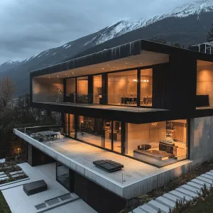 Modern Mountain Mansion: The Luxury Lookout