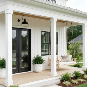 Porch Paradise: Where Modern Meets Cozy