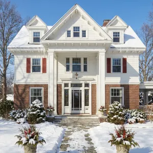 Icicle Crown Heritage Winter House