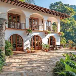 Terracotta Tranquility: The Arched Haven