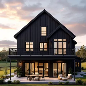 Sophisticated Shelter in Barnhouse Form