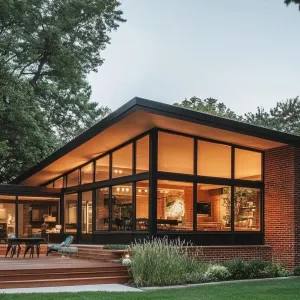 Contemporary Oasis With Floor-To-Ceiling Panache
