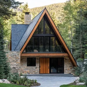 Chic Peak-Top Cozy Cabin