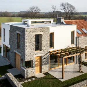 Stone Castle Meets Contemporary Vibes