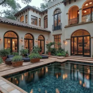 Palatial Poolside Perfection