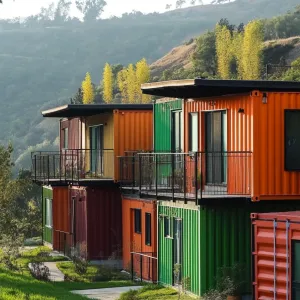 Shipping Container Villages