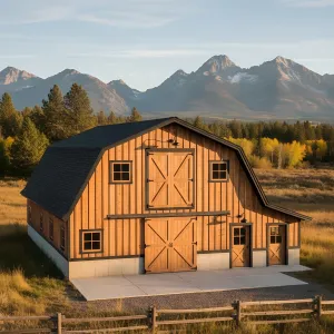 Sawmill-Gold Gambrel Ridge House