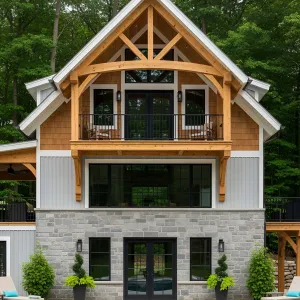 Rustic Retreat with a Splash of Whimsy