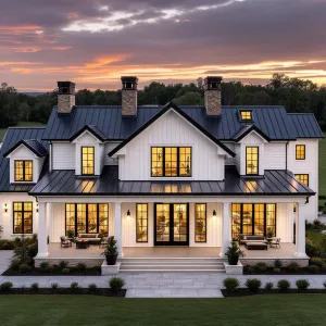 Elegance with a Dash of Sunset Drama