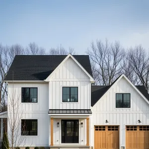 Farmhouse Chic: White Walls and Wooden Whispers