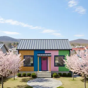 Cottage Technicolor Dream