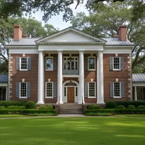 Live Oak Brick Portico Villa