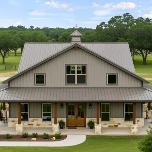 Rancher’s Delight: A Barn-style Dream Home