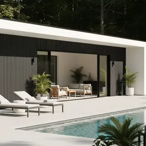 Sunlit Escape With a Splash