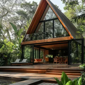 Geometric Paradise Pavilion