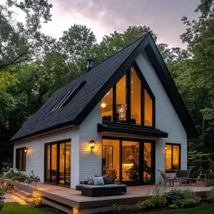 Gable Glow in the Enchanted Thicket