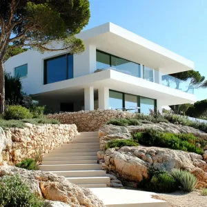 Modern Minimalist Villa With Expansive Sea Views in Ibiza