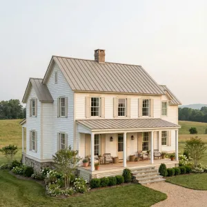Gentle Prairie Homestead With Peaceful Porch