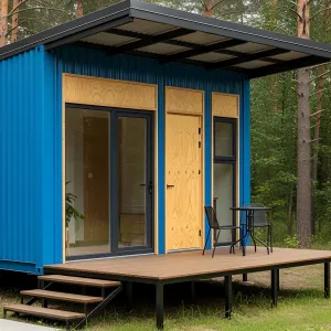 Boxy Blue Hideaway