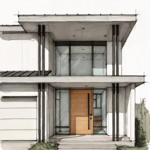 Canopy Framed Warm Entry Home