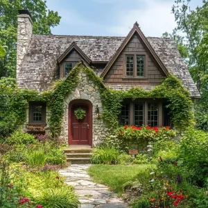 The Ivy-Carpeted Enigma Cottage