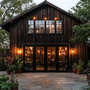 Evening Glow: A Modern Homestead Delight