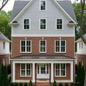 Gabled Grandeur: The Brick Extravaganza