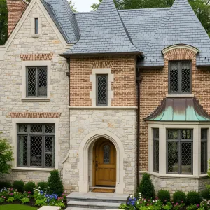 Majestic Manor with Enchanting Rooflines