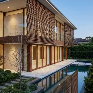 Timber Veil Poolside Sanctuary