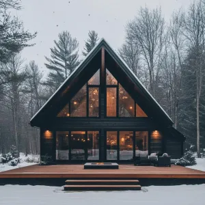 Triangular Tranquility Among the Snowflakes