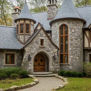A Storybook Fortress in the Forest