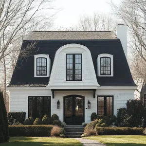 Dutch Colonial Gambrel Roofs