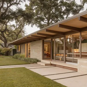 A Mid-Century Ranch Affair: Roots and Beams Unite