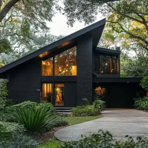 A Sleek Hideaway in the Forest