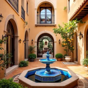 Mediterranean Delight: Courtyard of Colors