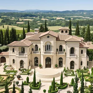 Villa Extravaganza in the Tuscan Blues