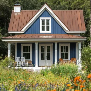 A Cozy Nook Amidst Southern Blooms